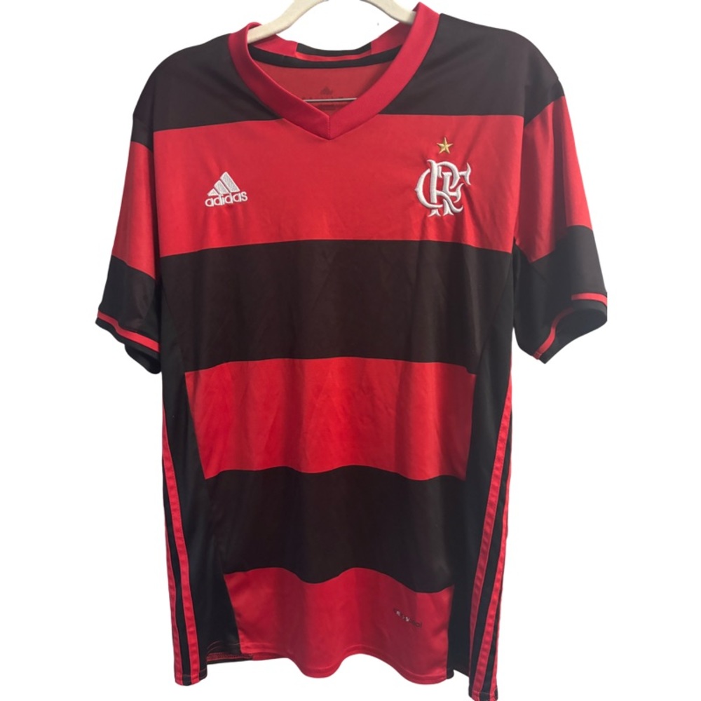 Adidas De Souza #14 23/24 Flamengo Home Jersey Size Medium
